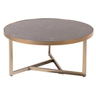 Cullen Metal & Marble Coffee Table by RV Astley