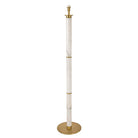 Donal White Marble Floor Lamp (Base Only) by RV Astley