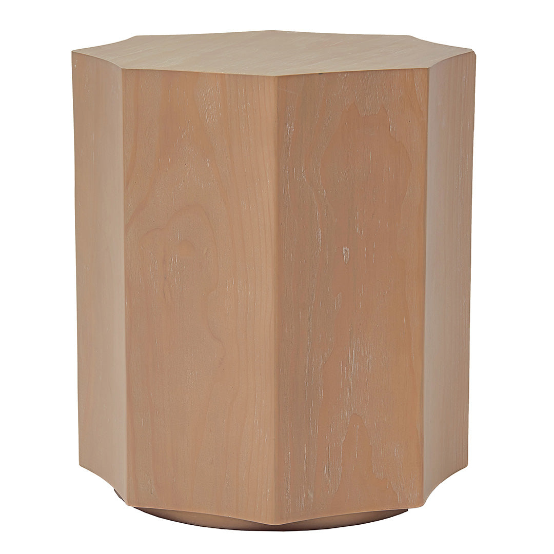 Zander Pale Wood Side Table - Discontinued by RV Astley