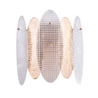 Elsa Antique Brass & Glass Wall Light by RV Astley