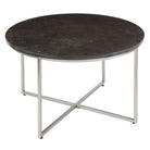 Daire Black Marble Coffee Table by RV Astley