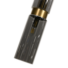 Revere Gold & Smoked Glass Single Pendant by Luxe Collection