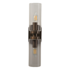 Revere Bronze & Clear Glass Wall Light by Luxe Collection