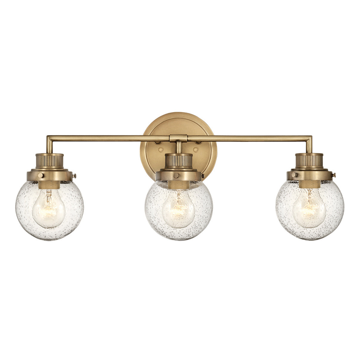 Poppy Heritage Brass 3 Light Wall Light – Decor Lighting